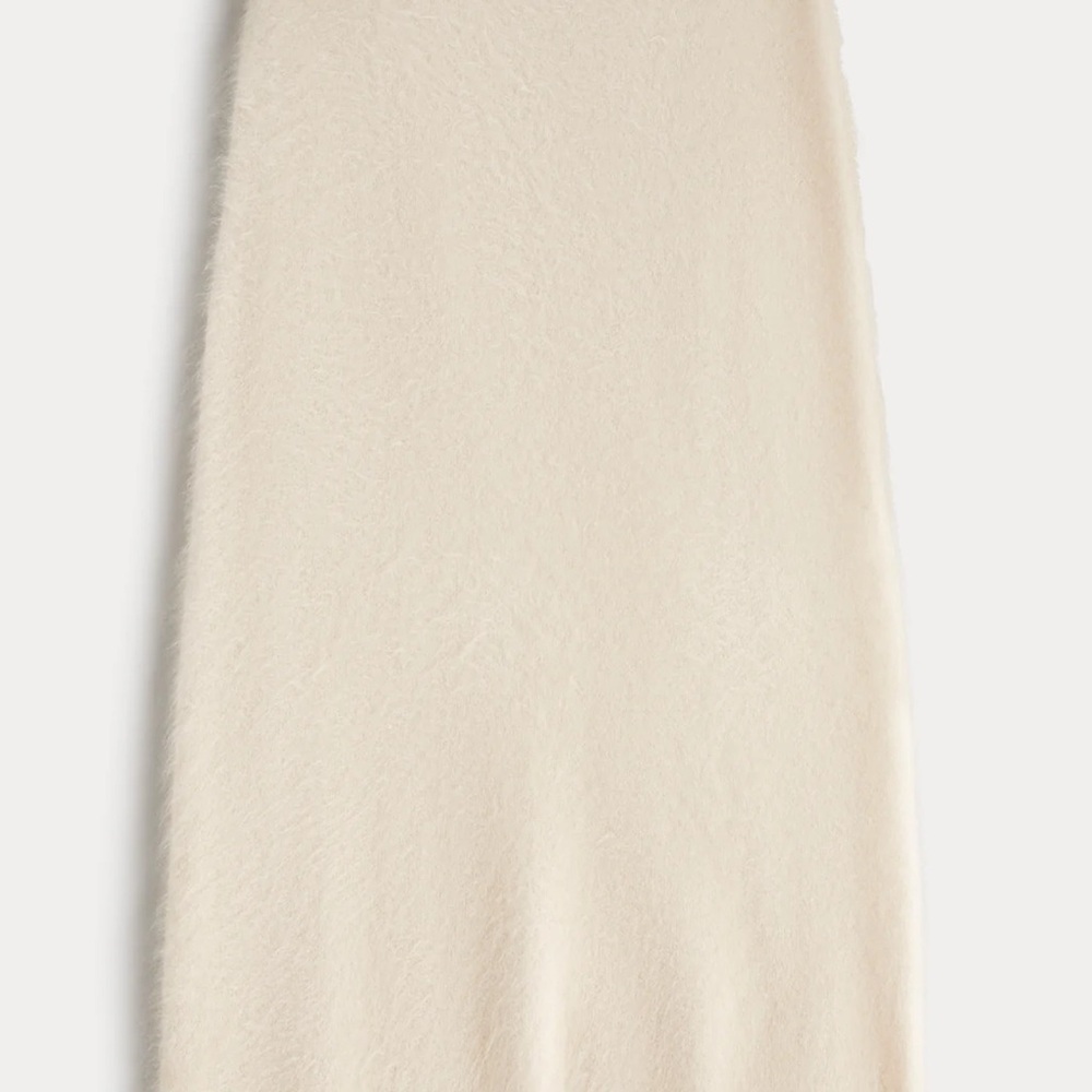 NakedCashmere FRANCESCA BRUSHED CASHMERE MIDI SKIRT - Picture 3 of 3